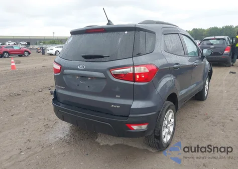 2022 Ford Ecosport Se z USA, uszkodzony, nr VIN MAJ6S3GL5NC476021